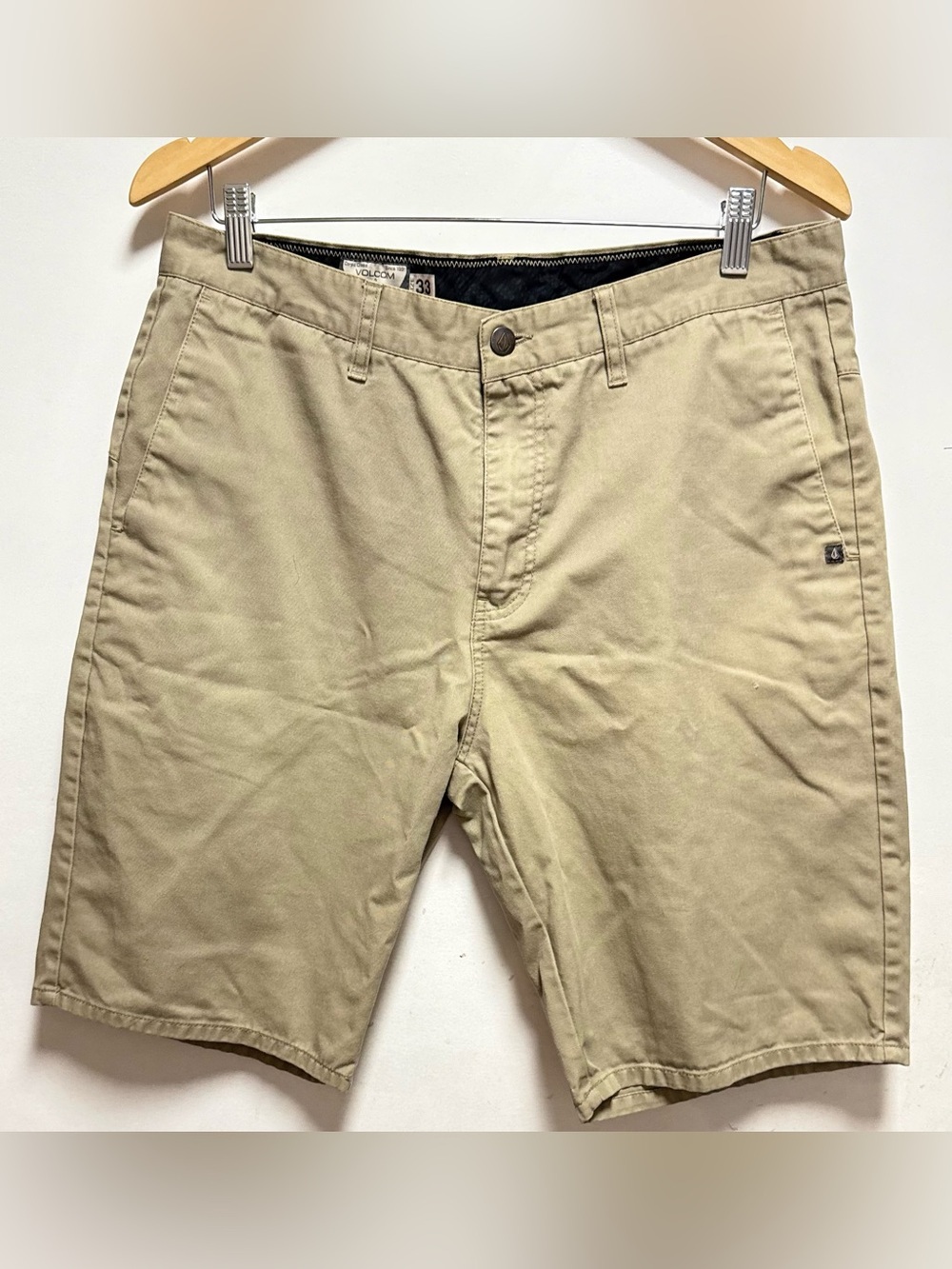 Volcom Tan Chino Shorts for Men